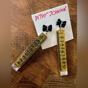 Teacher/graduation gift ruler earrings